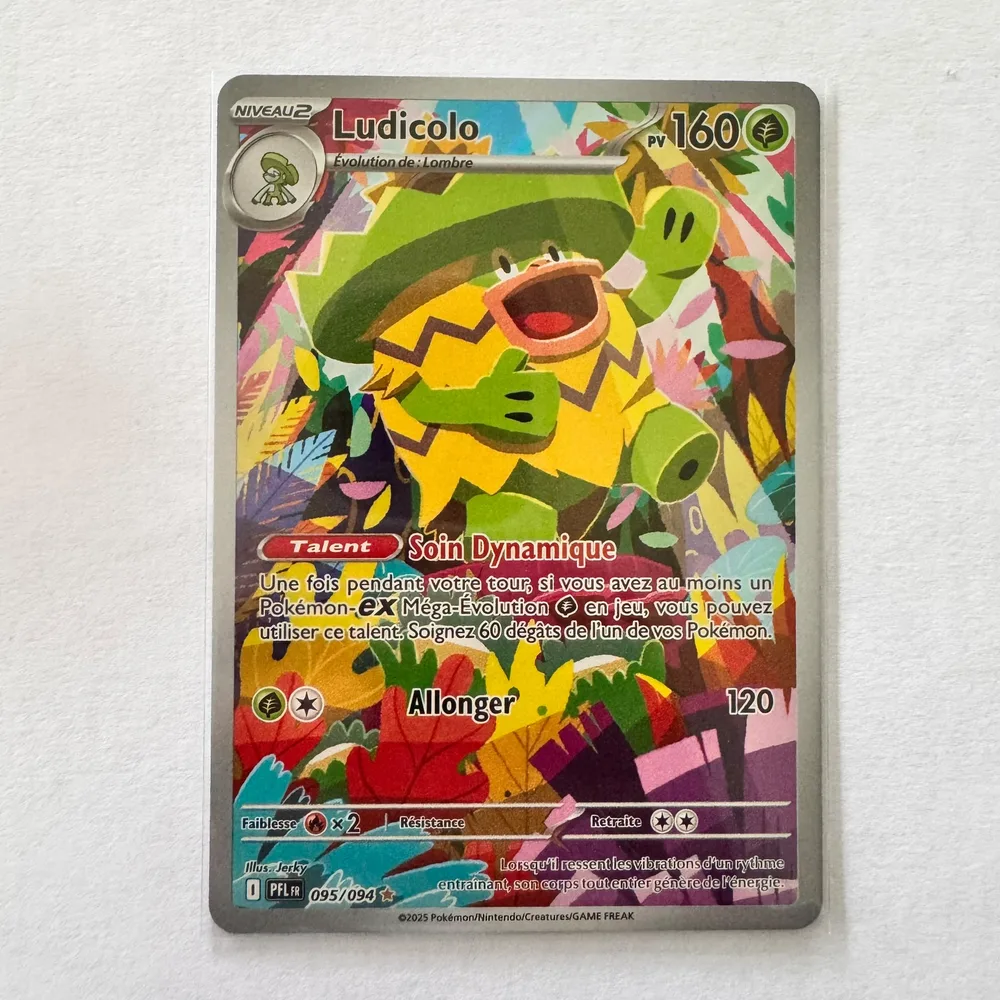Ludicolo #95 AR Flammes Fantasmagoriques Fr NM