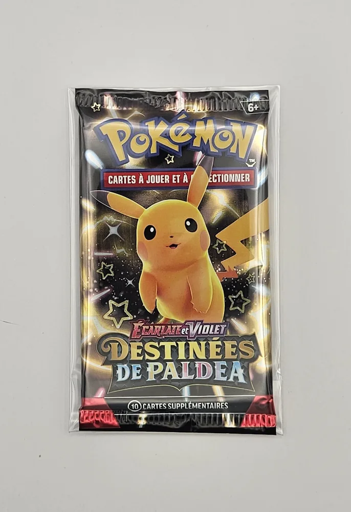 Booster Detinée de Paldéa Fr Illustration Pikachu